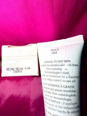 Original Mary Kay Medium Coverage Foundation Beige 404 1FL PINKCAP DISCONTINUED